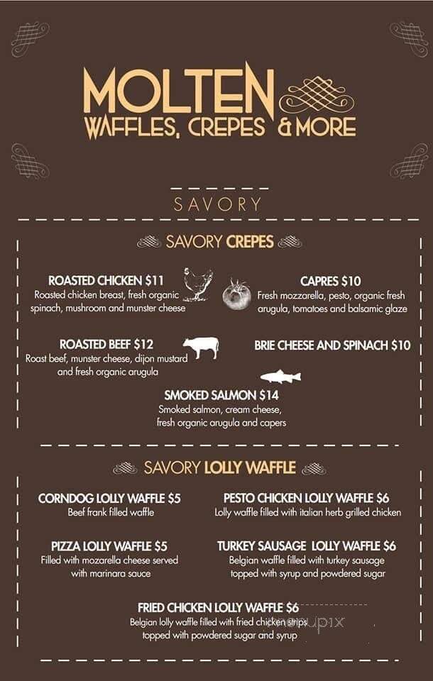 Molten - San Diego, CA menu_pic