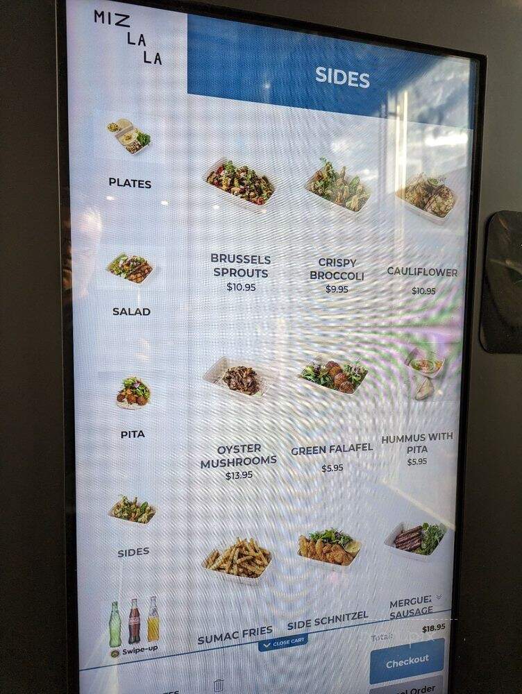 Mizlala Sycamore - Los Angeles, CA menu_pic