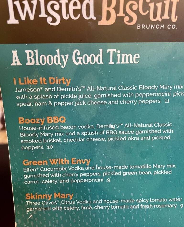 Twisted Biscut - Edwardsville, IL menu_pic