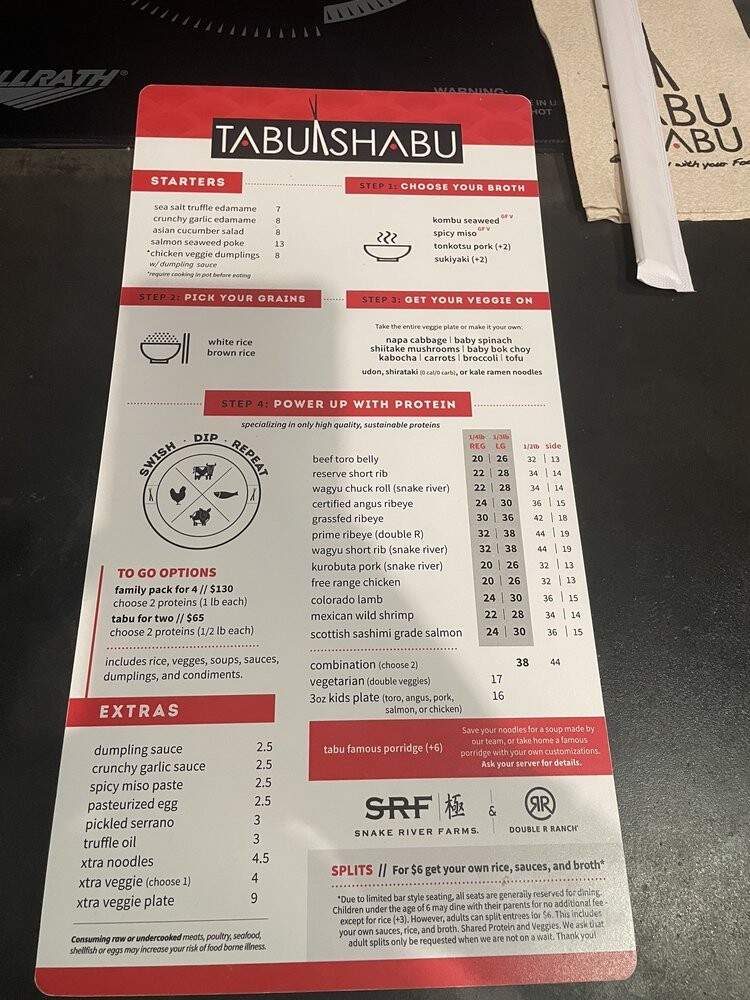 Tabu Shabu - Orange, CA