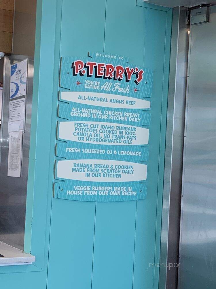 P. Terry's Burger Stand - San Antonio, TX menu_pic