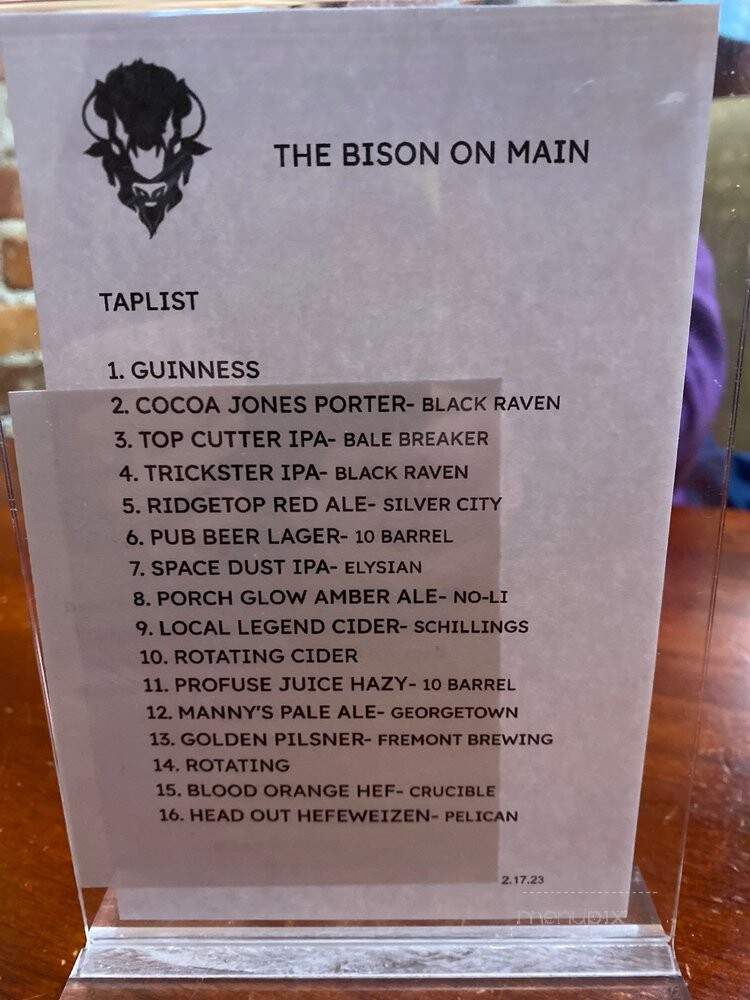 The Bison on Main - Bothell, WA