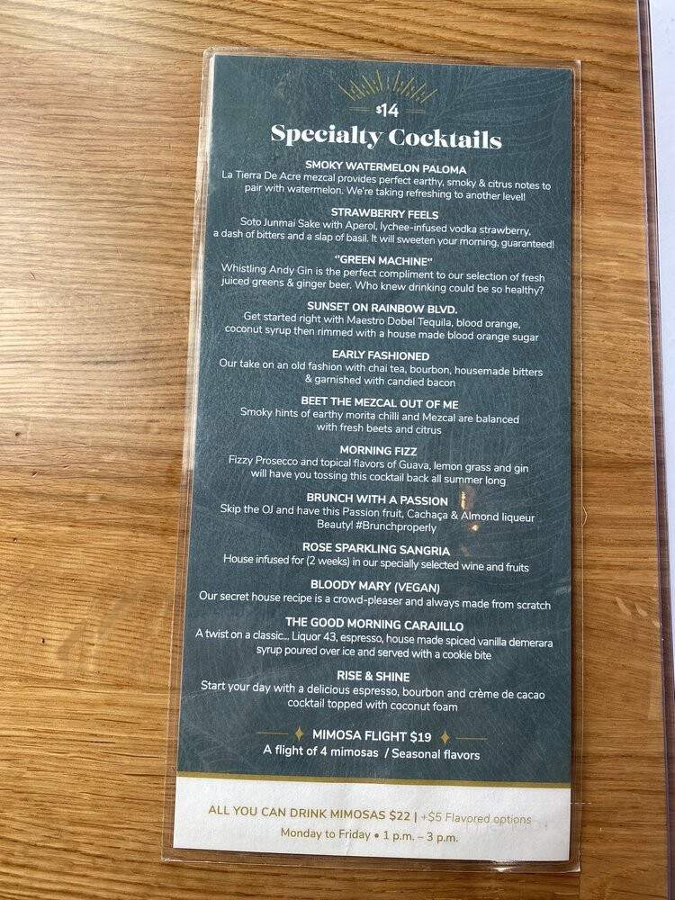 Good Morning Kitchen - Las Vegas, NV menu_pic