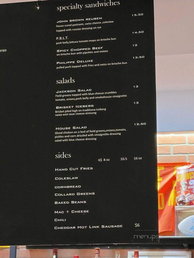 John Brown BBQ - Queens, NY menu_pic
