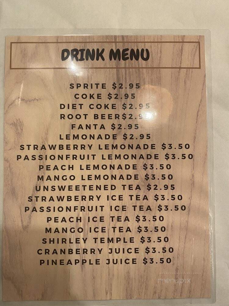 Cajun Crack'n - San Jose, CA menu_pic