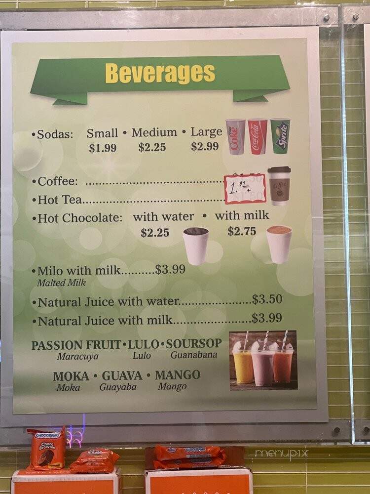 Arepa's - Redondo Beach, CA menu_pic