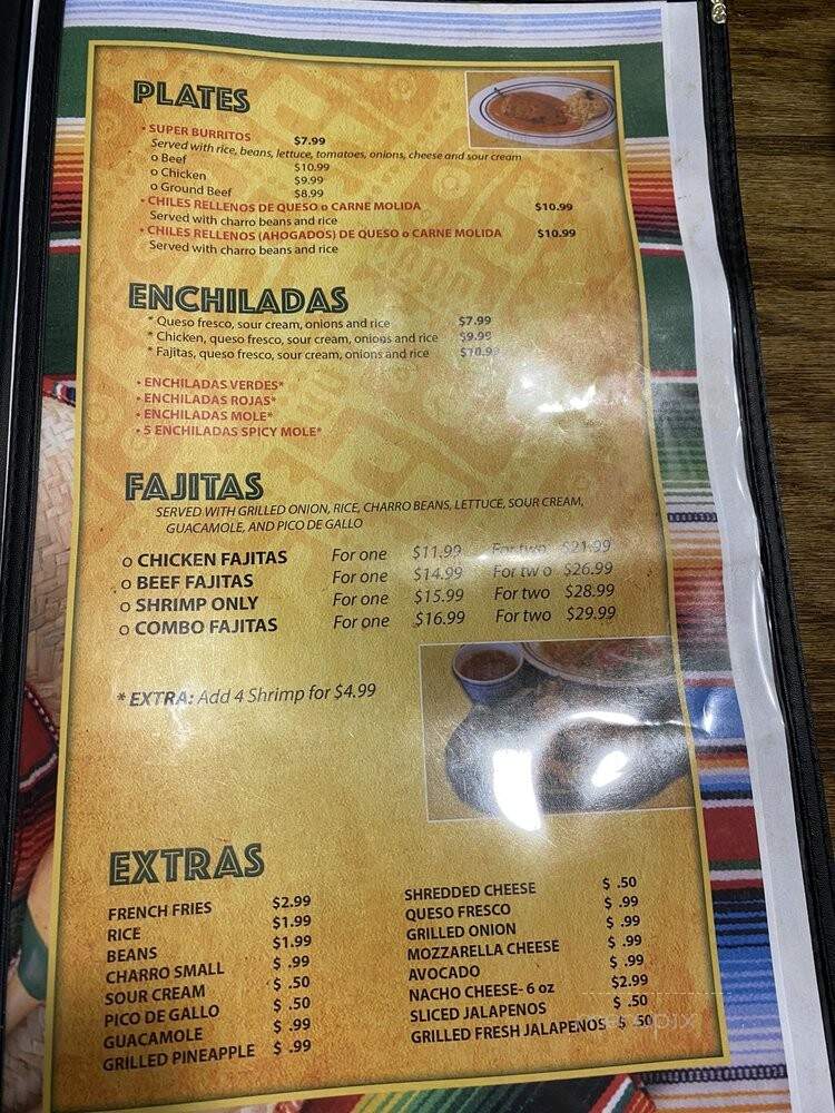 El Porton Tacos & Gorditas - Cypress, TX menu_pic