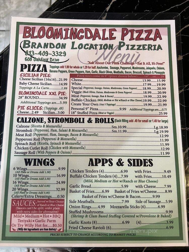 J & R's Pizzeria - Brandon, FL