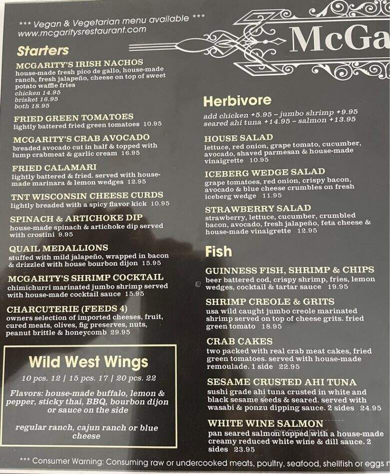 McGarity's Restaurant & Saloon - Marshall, TX