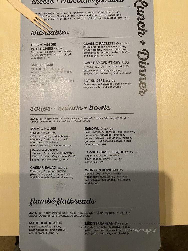 Melting Pot Social - Asheville, NC menu_pic