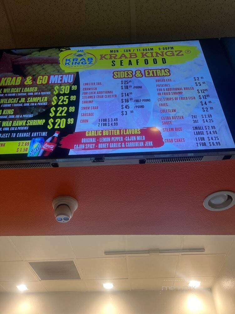 Krab Kingz - Los Angeles, CA menu_pic