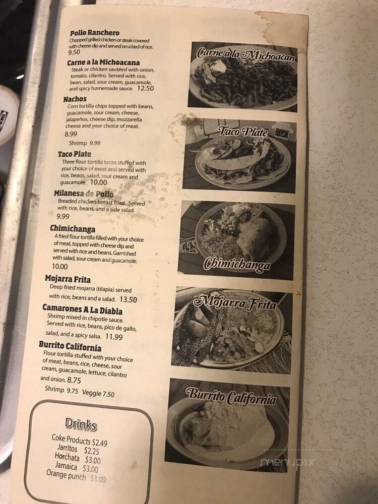 La Pasadita Mexican Restaurant - Little Rock, AR menu_pic