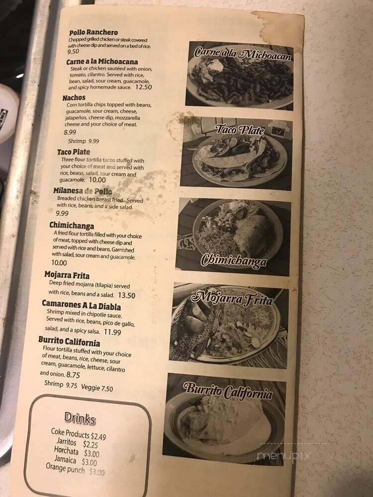 La Pasadita Mexican Restaurant - Little Rock, AR menu_pic