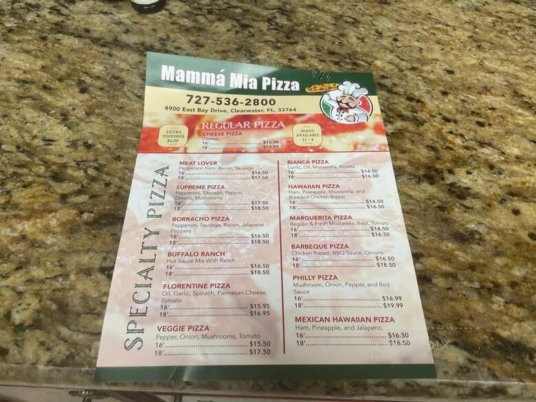 Mamma Mia Pizza - Clearwater, FL