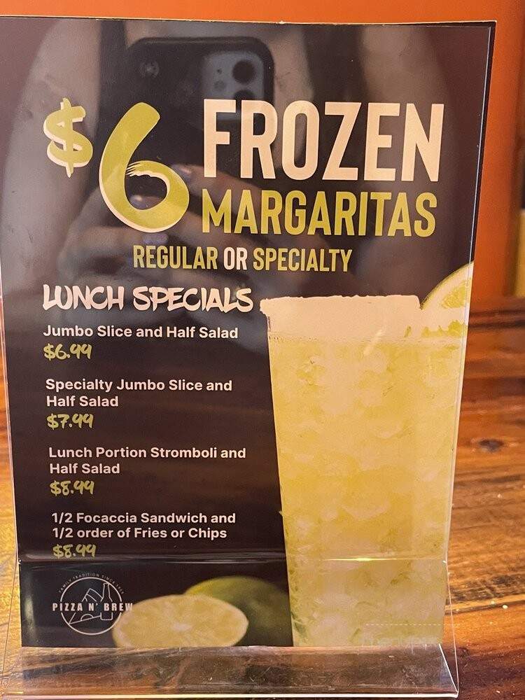 Pizza N' Brew - Sarasota, FL menu_pic