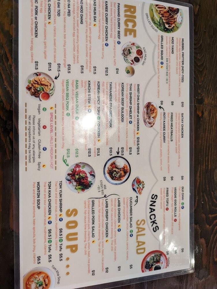 Sweet Rice Asian Kitchen - Chicago, IL menu_pic