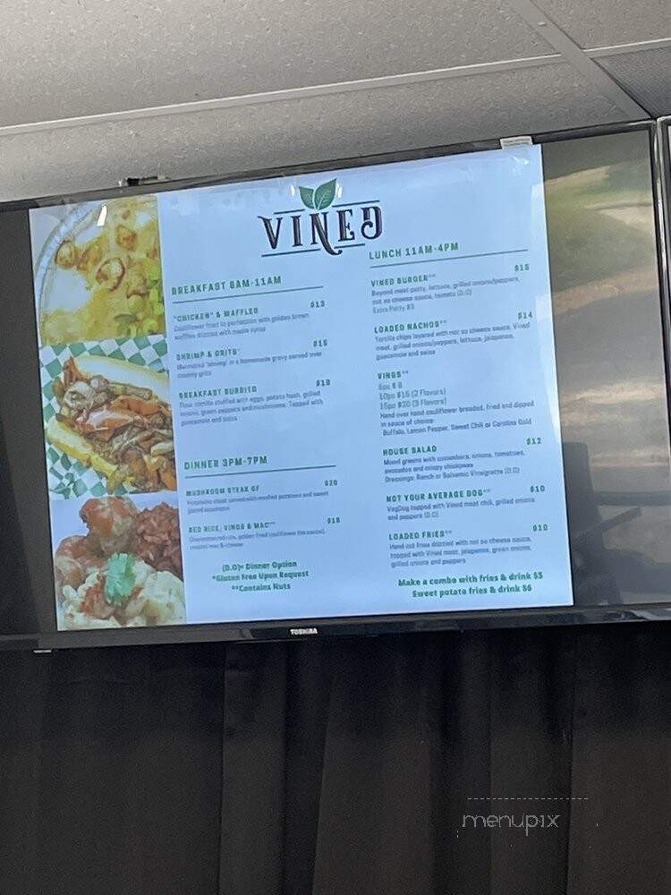 Vined - North Charleston, SC menu_pic