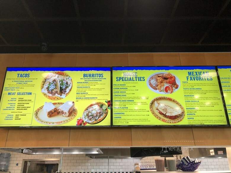 Senor Taco - Fort Myers, FL menu_pic
