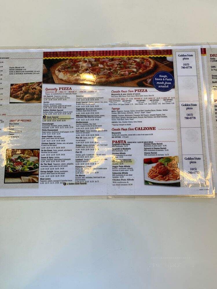 Golden State Pizza & Grill - San Francisco, CA