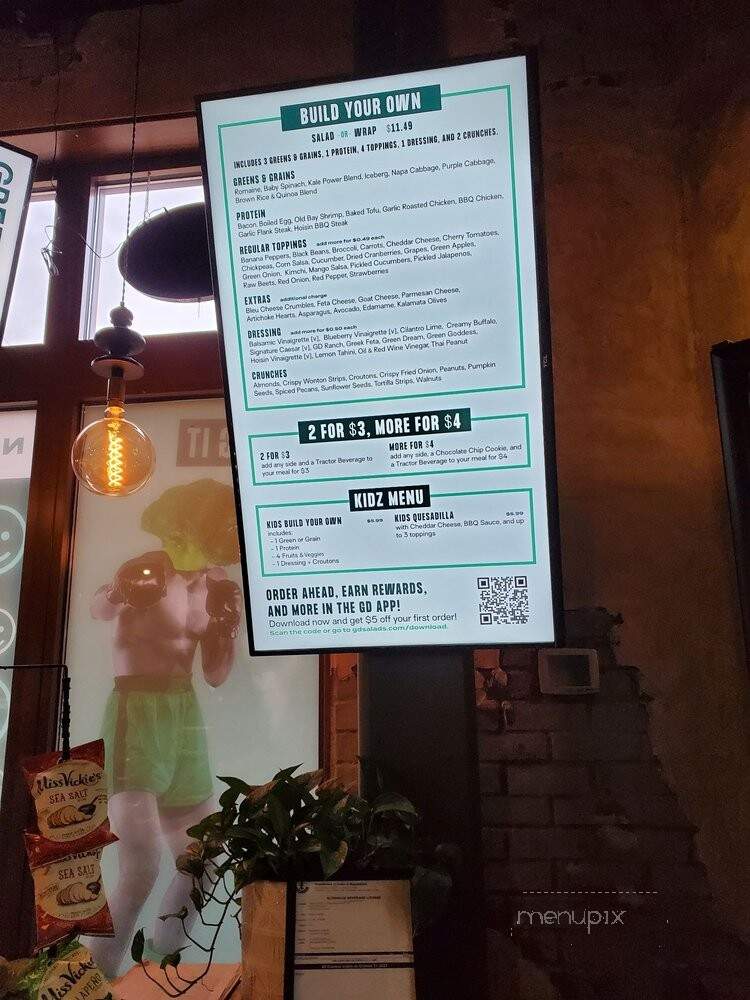 Green District Salads - Louisville, KY menu_pic