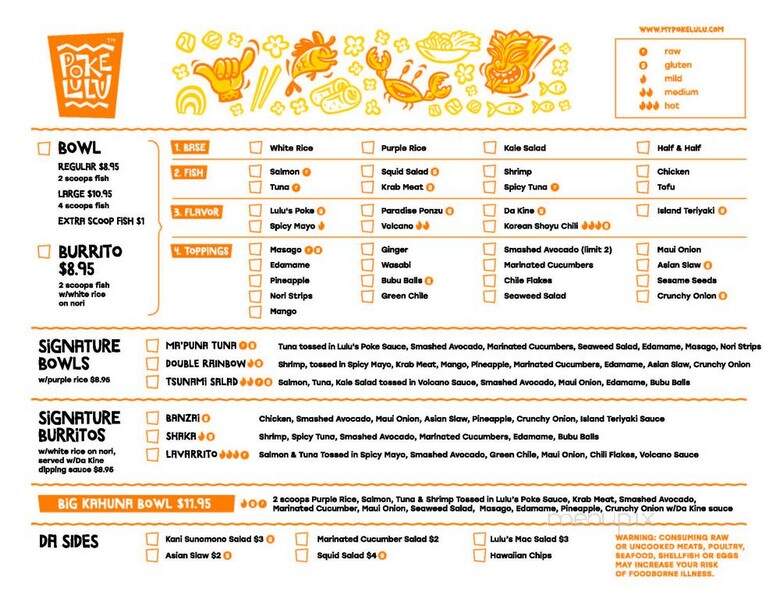Pokelulu - Albuquerque, NM menu_pic