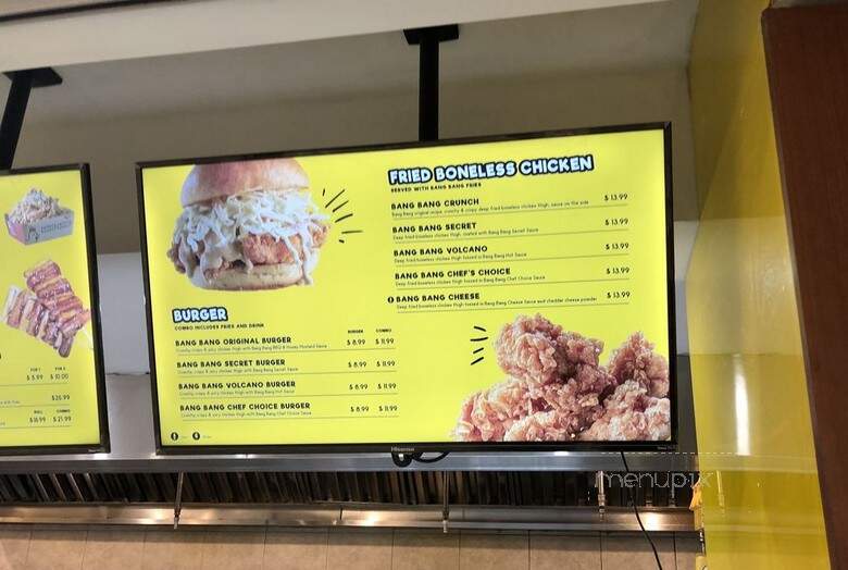 Bang Bang Korean - Pickering, ON menu_pic