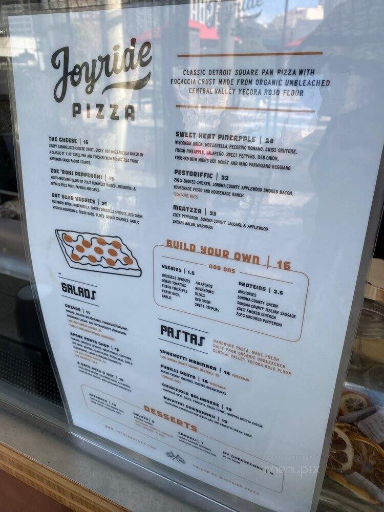 Joyride Pizza - San Francisco, CA