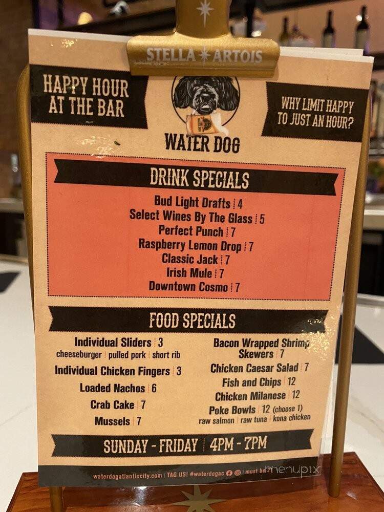 Water Dog Atlantic City - Atlantic City, NJ menu_pic