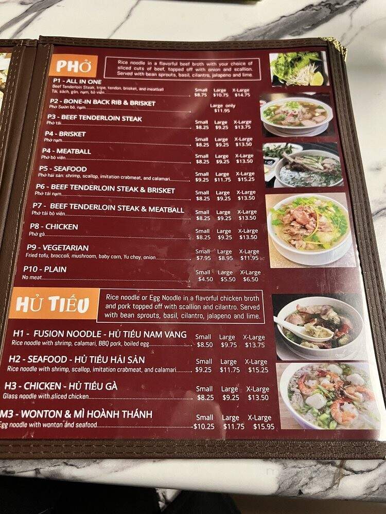 Viet House Restaurant - Huntsville, AL menu_pic