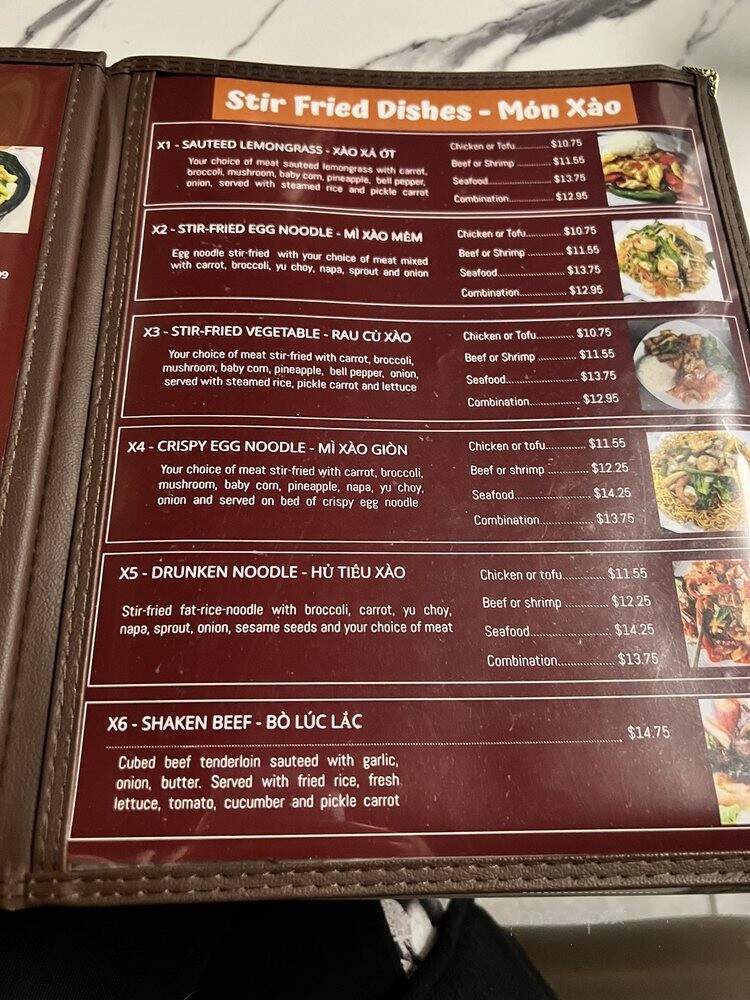 Viet House Restaurant - Huntsville, AL menu_pic