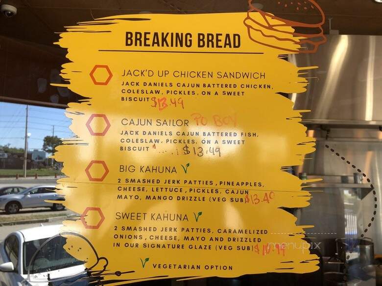 Honey Soul Food - Mississauga, ON menu_pic
