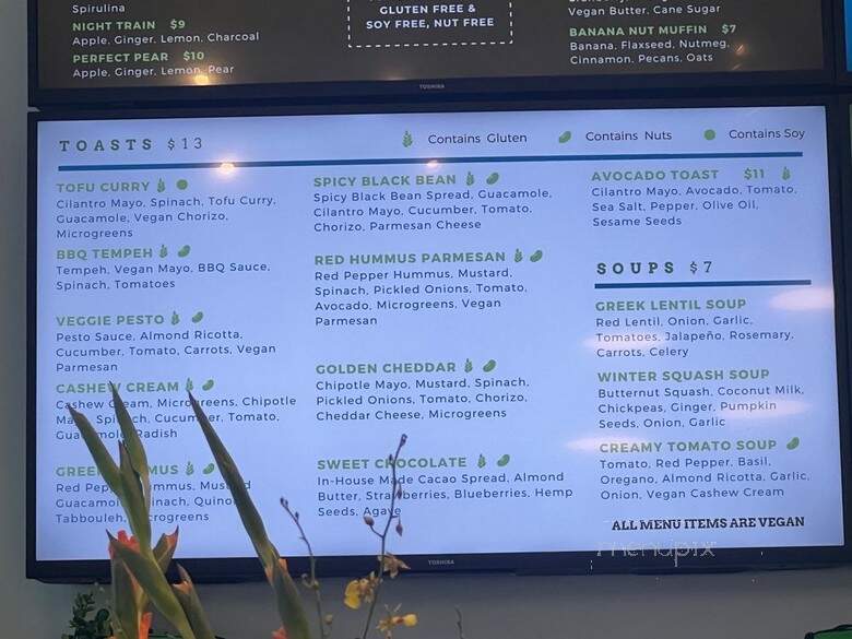 Jai Jus - San Diego, CA menu_pic