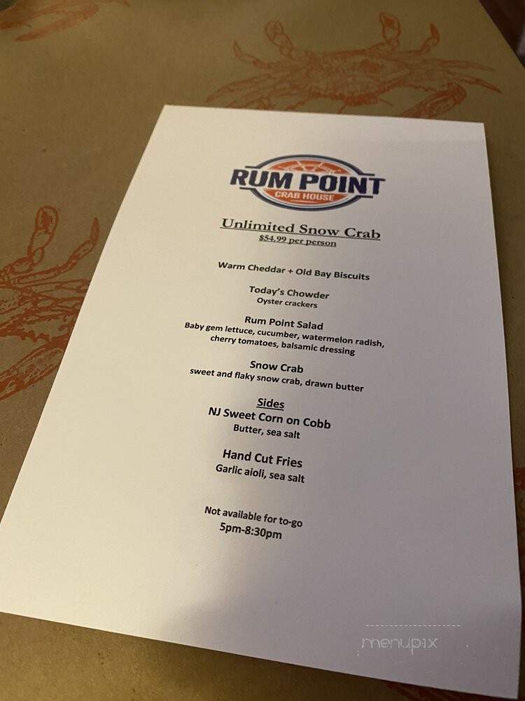 Rum Point Crab House - Atlantic City, NJ