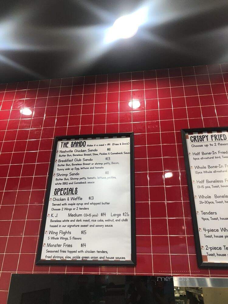 Hella Bird - Monrovia, CA menu_pic