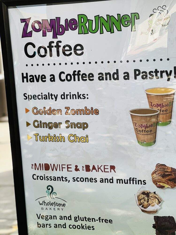 ZombieRunner Coffee - Palo Alto, CA menu_pic