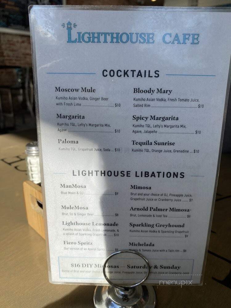 Lighthouse Cafe - San Pedro, CA menu_pic