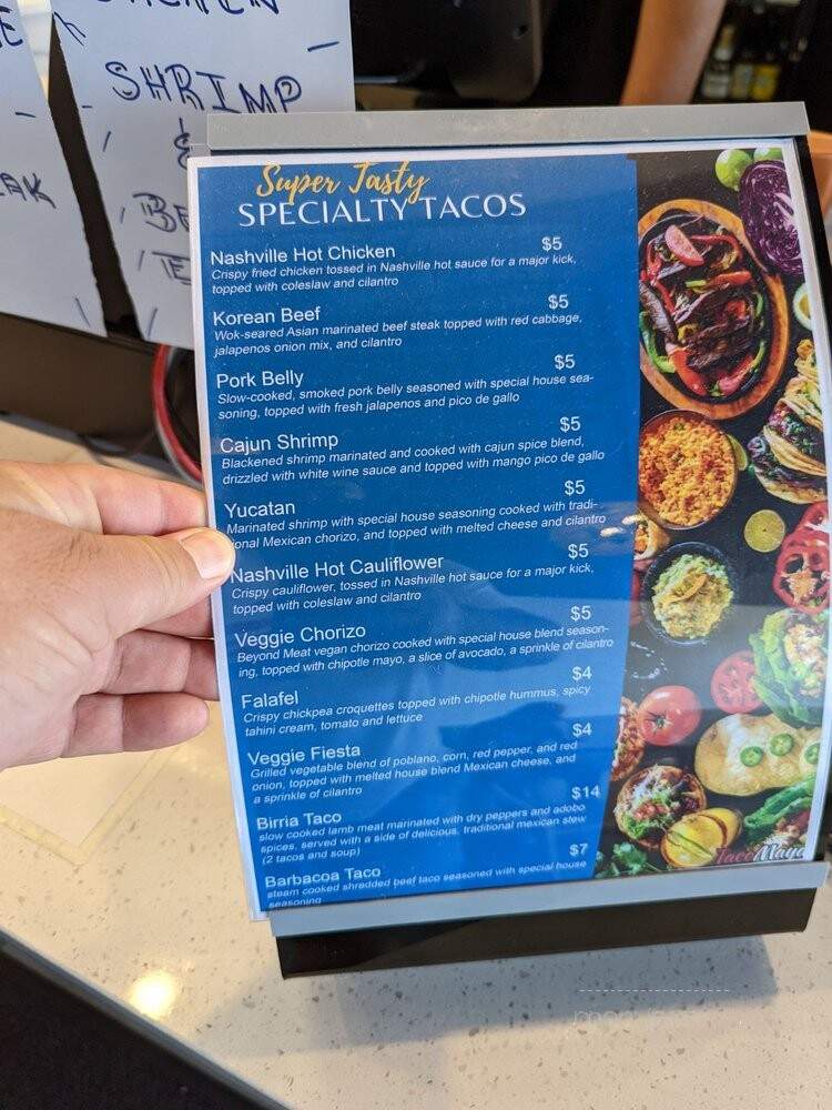 Taco Maya - Rosemont, IL menu_pic