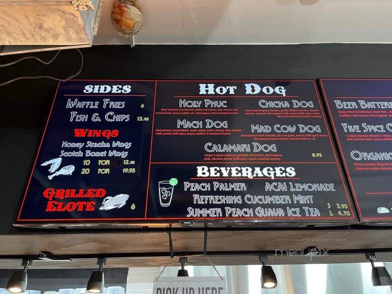 Coney Shack - Philadelphia, PA menu_pic