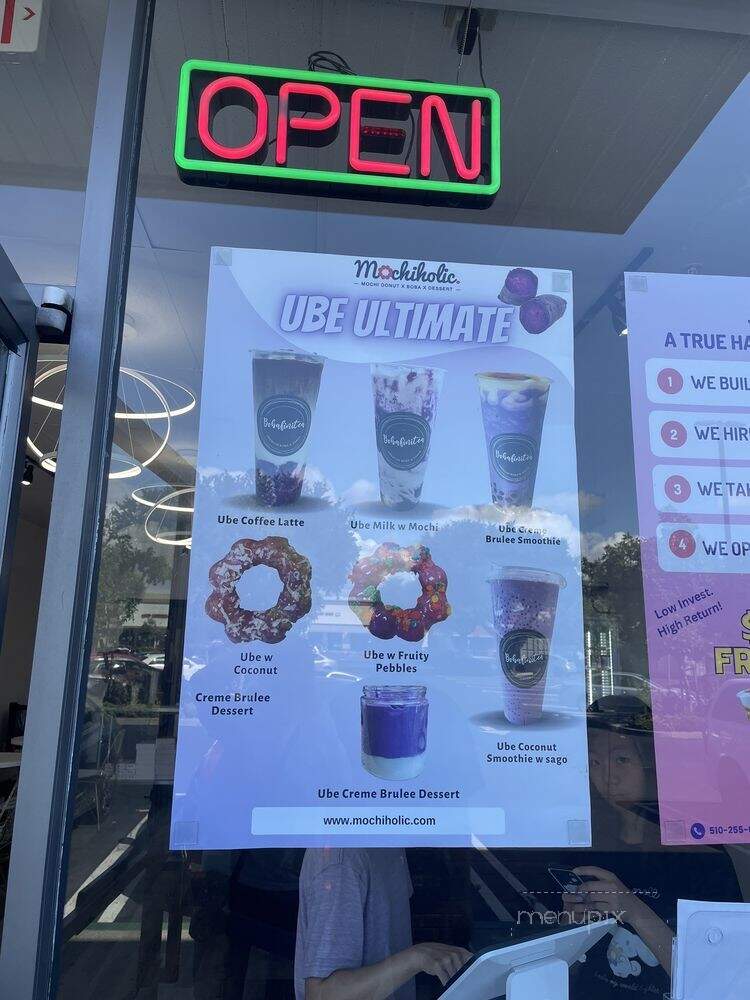Bobafinitea - Pleasanton, CA menu_pic