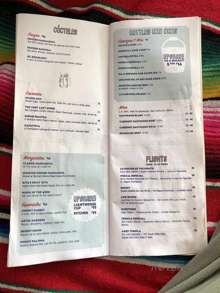 La Barca Cantina - New York, NY menu_pic