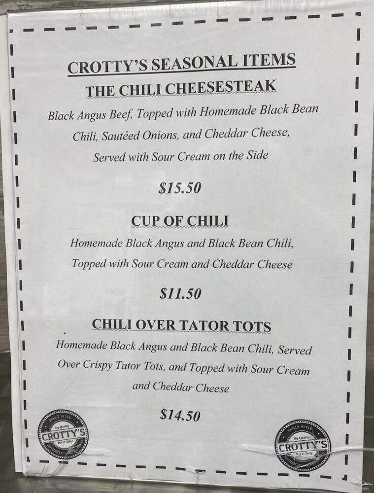 Crotty's Cheesesteaks - New Rochelle, NY
