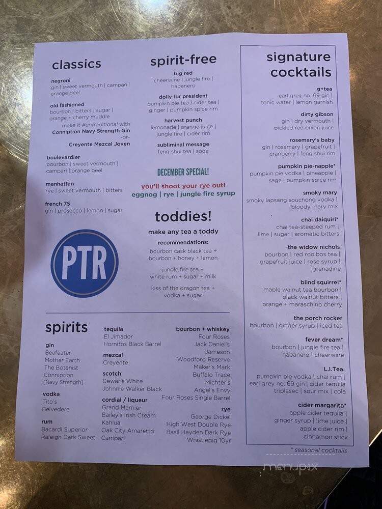 Pimiento Tea Room - Holly Springs, NC menu_pic