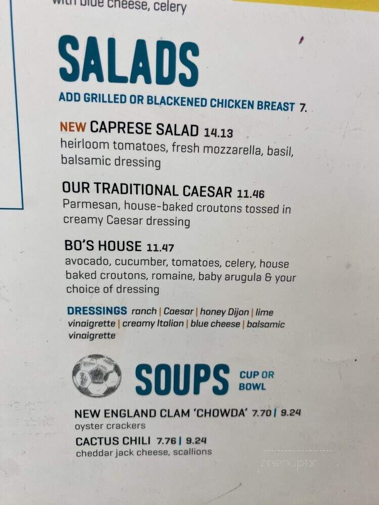 Bokampers Sports Bar & Grill - Fort Lauderdale, FL menu_pic