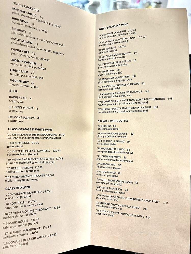Autumn Seattle - Seattle, WA menu_pic