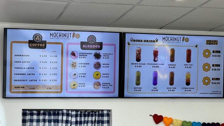 Mochinut - Sherman Oaks, CA menu_pic
