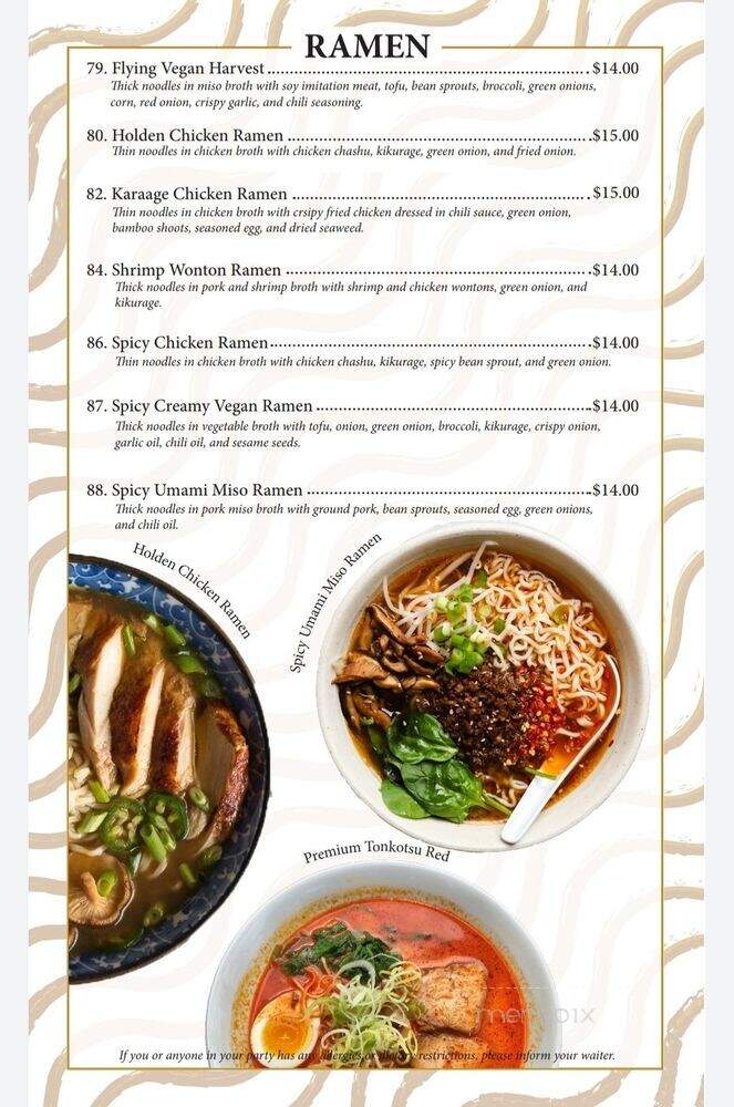 Pholicious - Holden, MA menu_pic
