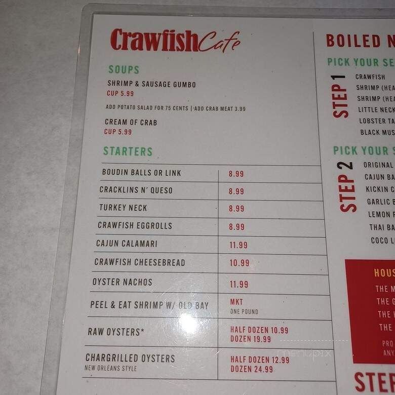 Crawfish Cafe - San Antonio, TX