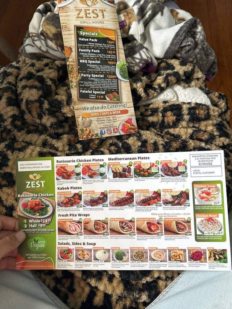 Zest Grill House - North Hollywood, CA