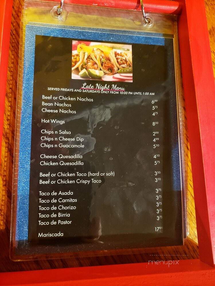 Padrinos Mexican Restaurant - St. Louis, MO menu_pic