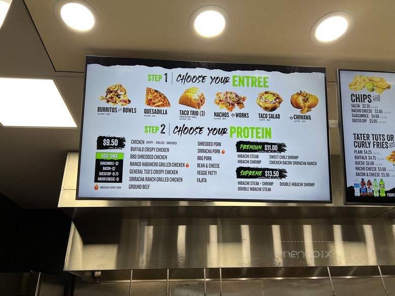 Bubbakoo's Burritos - Centerville, OH menu_pic